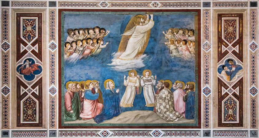 Fabian Fröhlich, Padova, Cappella degli Scrovegni, Giotto di Bondone, Ascension