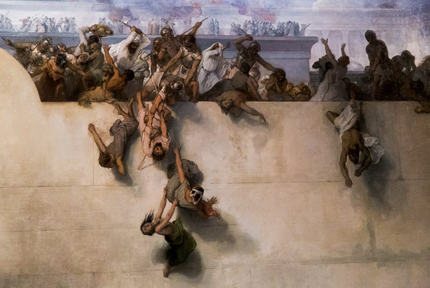Gallerie dell'Accademia di Venezia, Francesco Hayez, La distruzione del tempio di Gerusalemme