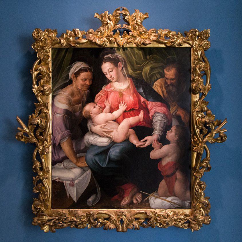 Fabian Fröhlich, Vicenza, Museo civico di Palazzo Chiericati, Prospero Fontana, Sacra familia