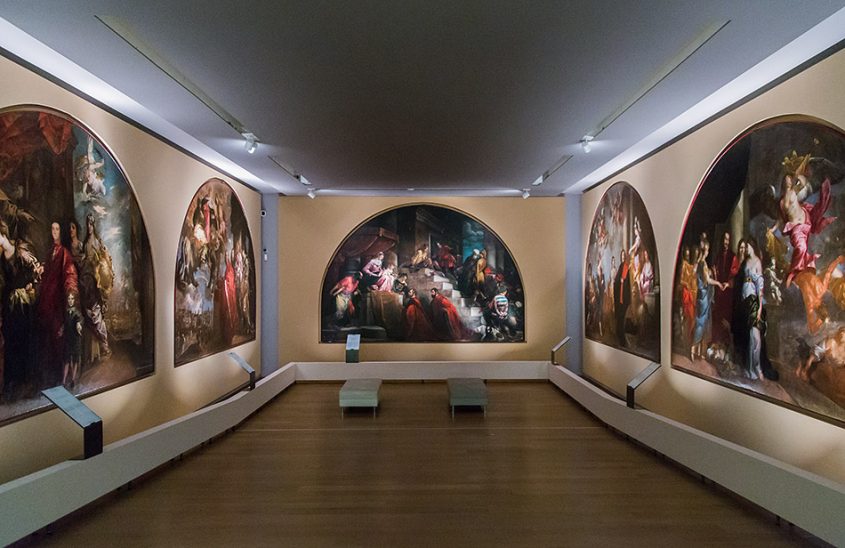 Fabian Fröhlich, Vicenza, Museo civico di Palazzo Chiericati, Cycle of lunettes from the Palazzo del Podestà by Bassano, Maffei and Carpioni