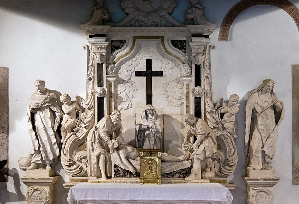 Fabian Fröhlich, Vicenza, Chiesa di Santa Corona, Sala del Capitolo, Altar by Giovanni Calvi