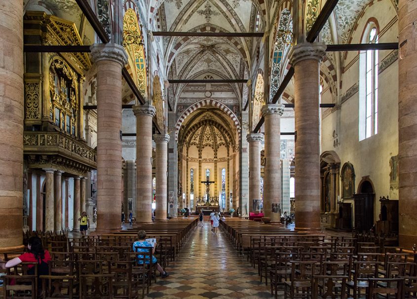 Fabian Fröhlich, Verona, Basilica di Sant'Anastasia