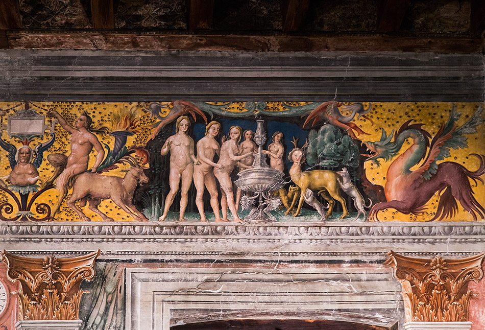 Fabian Fröhlich, Mantova, Palazzo D'Arco, Sala dello Zodiaco
