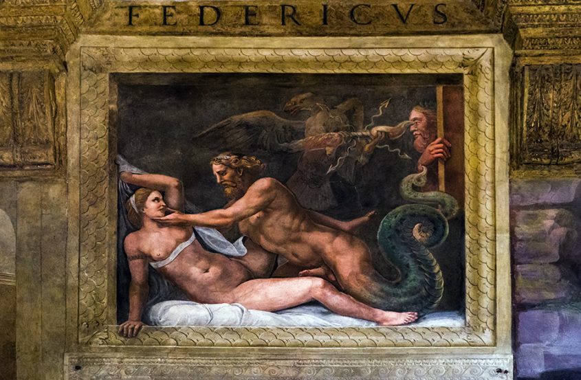 Fabian Fröhlich, Mantova, Palazzo Te, Chamber of Cupid and Psyche, Jupiter