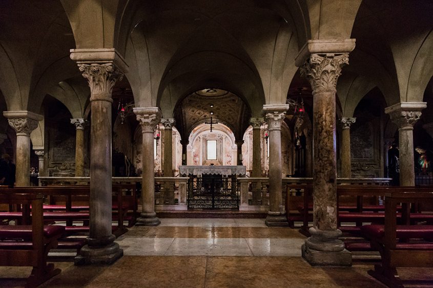 Fabian Fröhlich. Duomo di Parma, Crypt