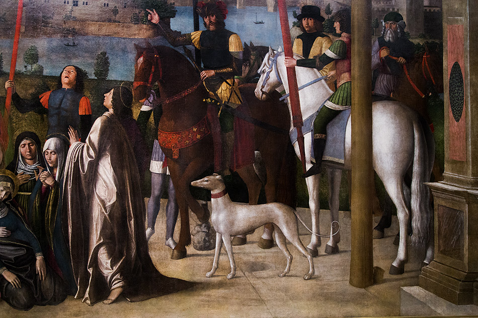Fabian Fröhlich, Pinacoteca di Brera di Milano, Michele da Verona, Crocifissione