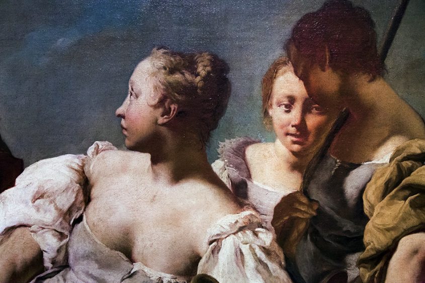 Fabian Fröhlich, Pinacoteca di Brera di Milano, Giovanni Battista Piazzetta, Rebecca ed Elezearo al pozzo