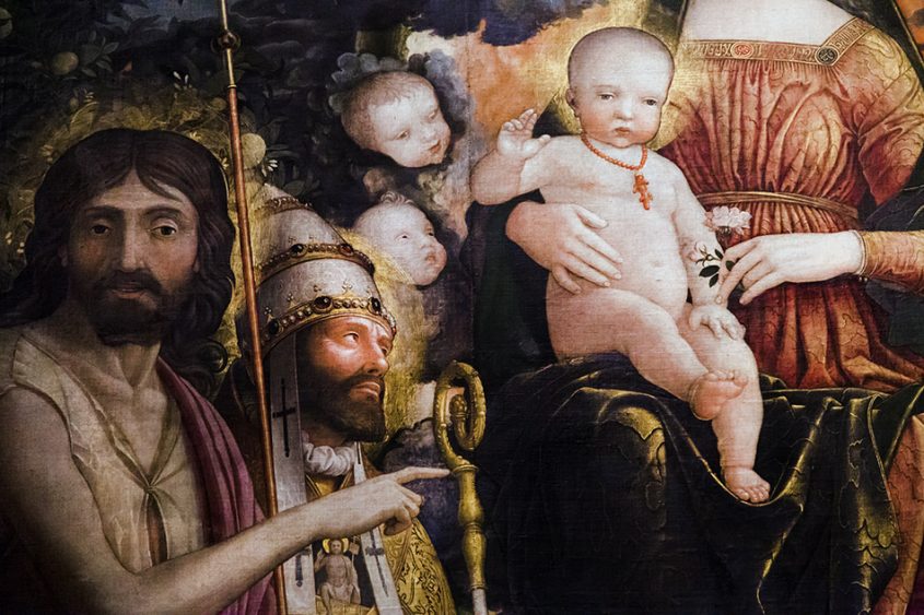 Fabian Fröhlich, Castello Sforzesco Milano, Pinacoteca, Andrea Mantegna, Trivulzio Madonna