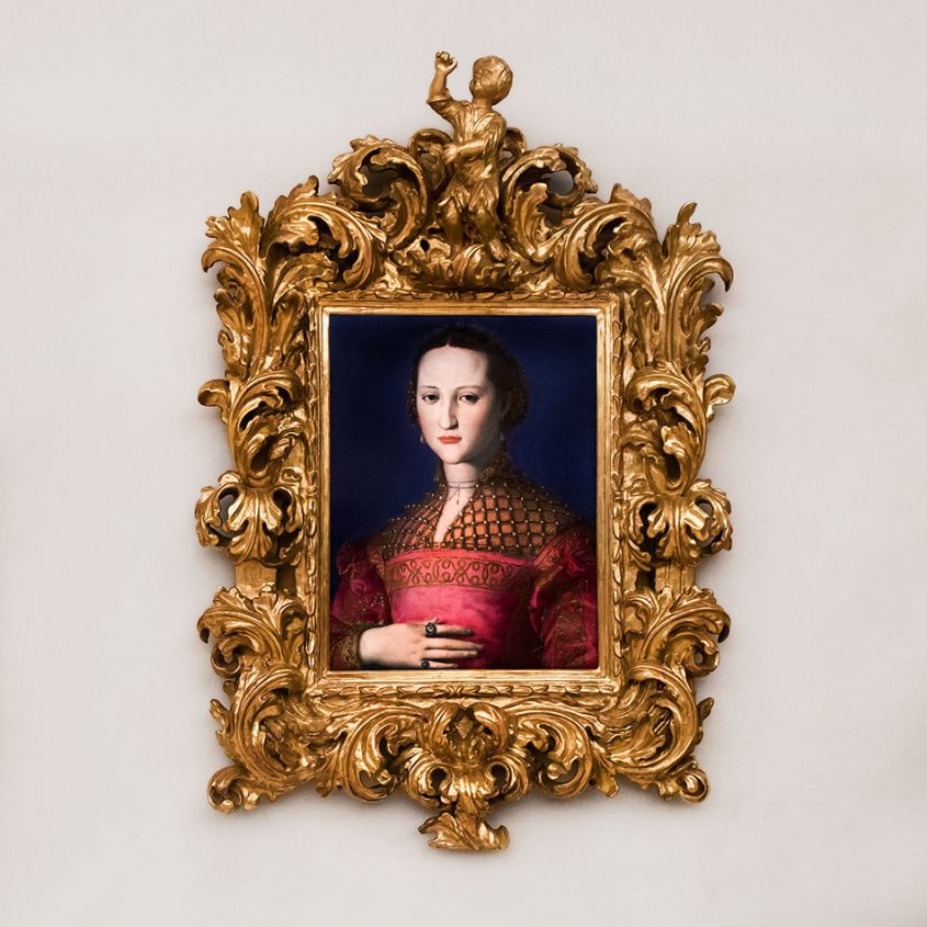 Fabian Fröhlich, Palais Schwarzenberg, Agnolo Bronzino Portrait of Eleanor of Toledo