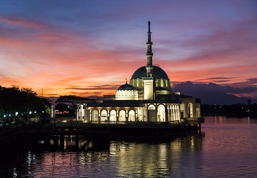 Fabian Fröhlich, Malaysia, Kuching, Masjid India (Floating Mosque)