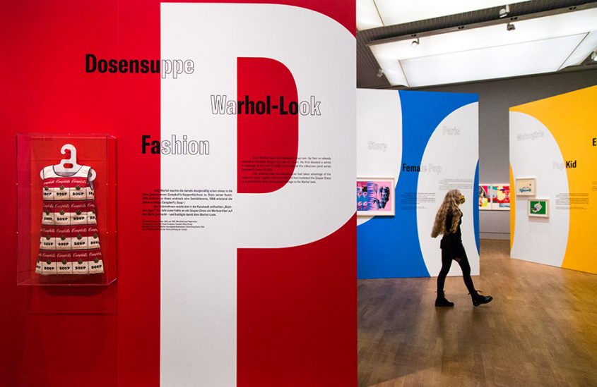 Berlin, Museen und Corona, Kulturforum, Exhibition Pop on Paper