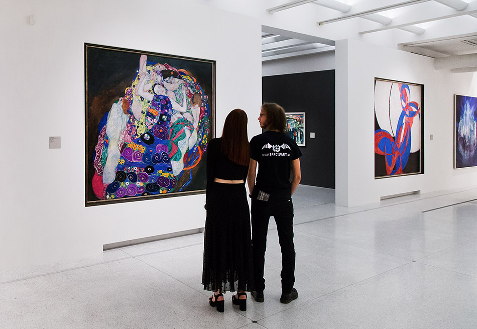 Fabian Fröhlich, Nationalgalerie Prag, Gustav Klimt, Die Jungfrau