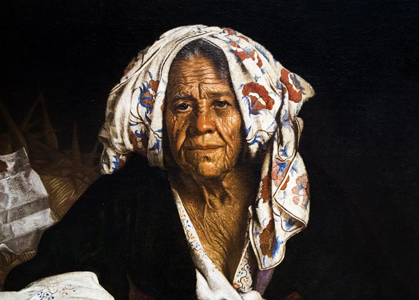 Fabian Fröhlich, Staatsgalerie Stuttgart, Pietro Bellotti, Die Parze Lachesis