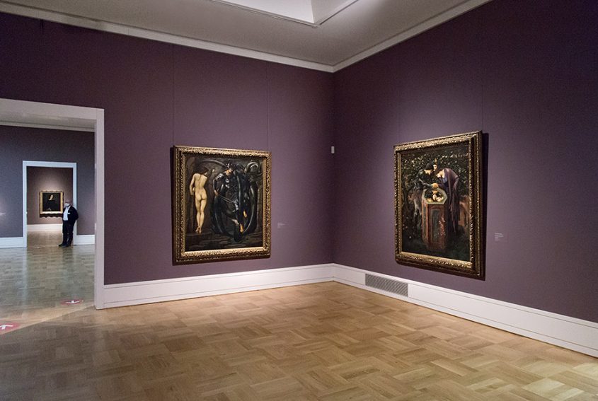 Fabian Fröhlich, Staatsgalerie Stuttgart, Edward Burne-Jones, Perseus-Zyklus, Die Erfüllung des Schicksals, Das Schreckenshaupt
