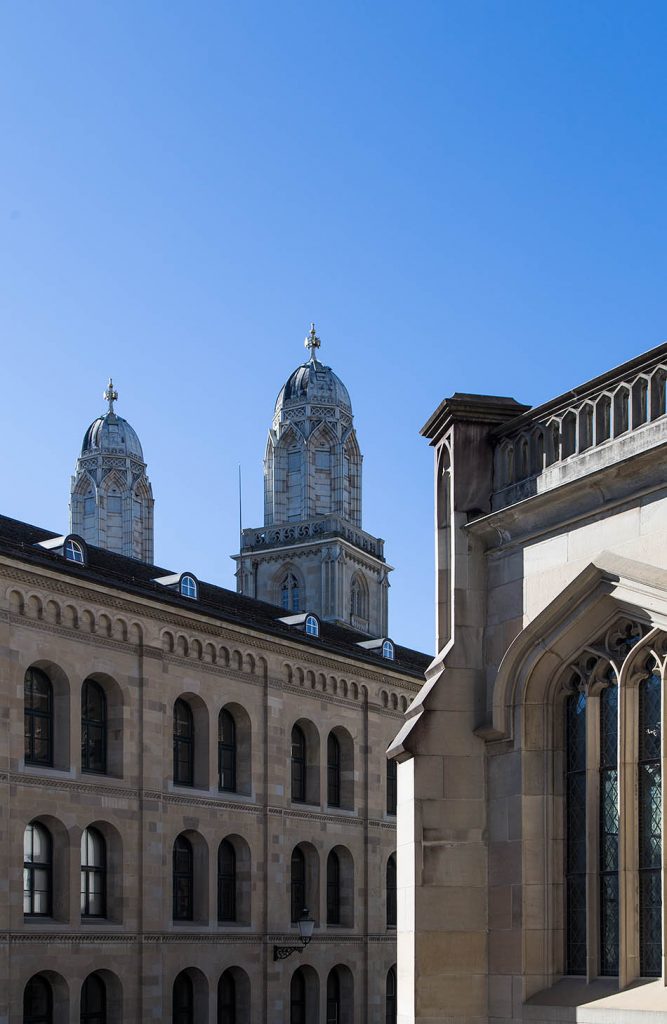 Fabian Fröhlich, Zürich, Grossmünster and Grossmünsterkapelle