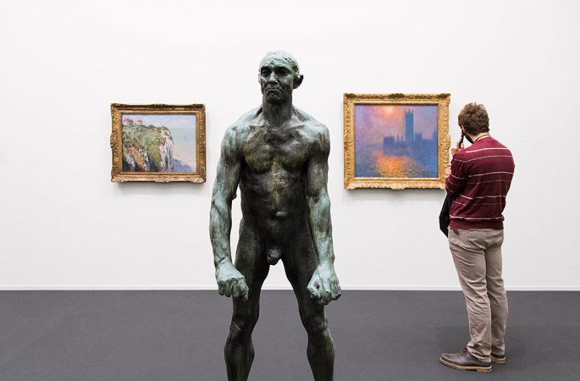 Fabian Fröhlich, Kunsthaus Zürich, Claude Monet, Houses of Parliament, Auguste Rodin, Jean d’Aire