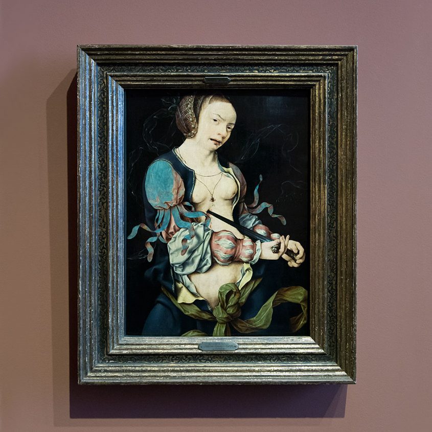 Fabian Fröhlich, Kunsthaus Zürich, Joos van Cleve, Lucretia