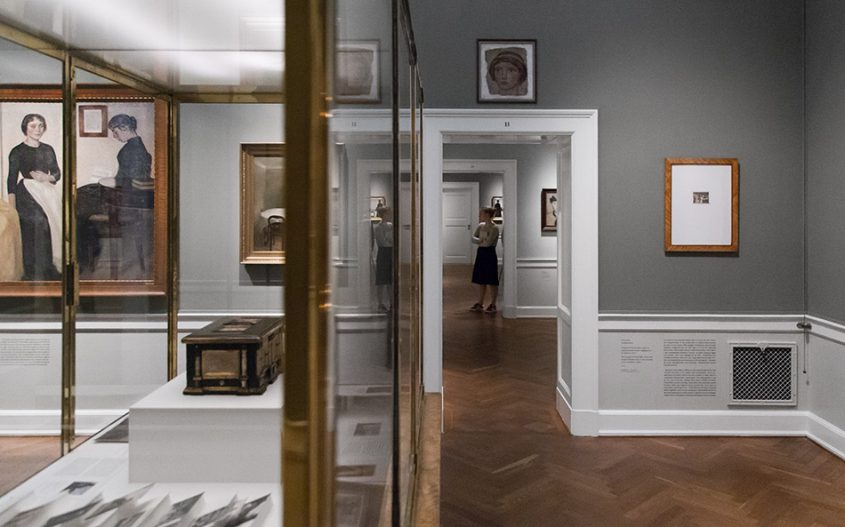 Fabian Fröhlich, Kopenhagen, Sammlung Hirschsprung, Vilhelm Hammershøi, Fremkaldelser