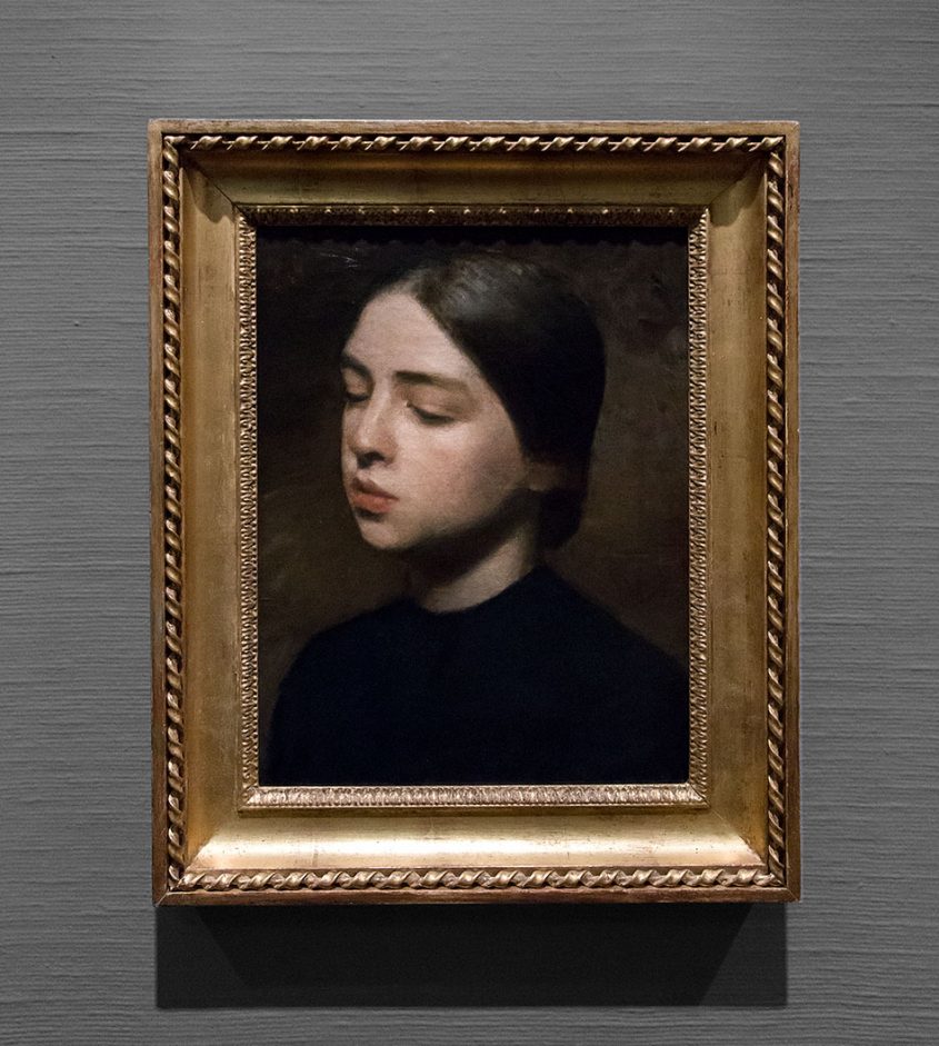 Fabian Fröhlich, Kopenhagen, Sammlung Hirschsprung, Vilhelm Hammershøi, Portrait Anna Hammershøi