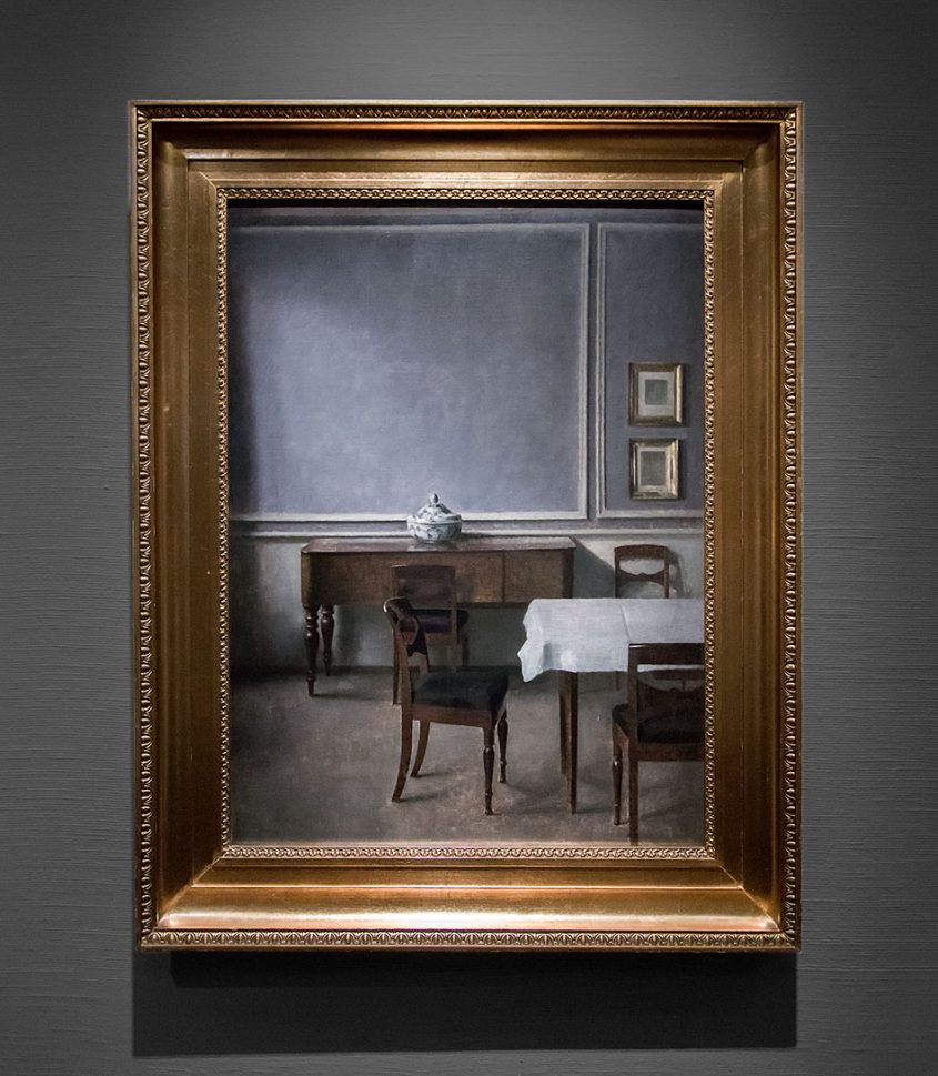 Fabian Fröhlich, Kopenhagen, Sammlung Hirschsprung, Vilhelm Hammershøi, Fremkaldelser