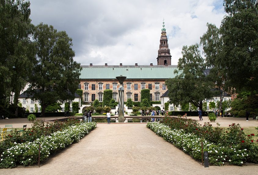 Fabian Fröhlich, Kopenhagen, Bibliotheksgarten