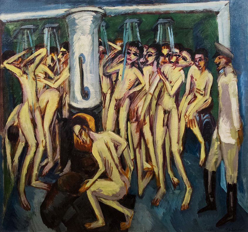 Fabian Fröhlich, Kopenhagen, Statens Museum for Kunst, Ernst Ludwig Kirchner, Soldatenbad