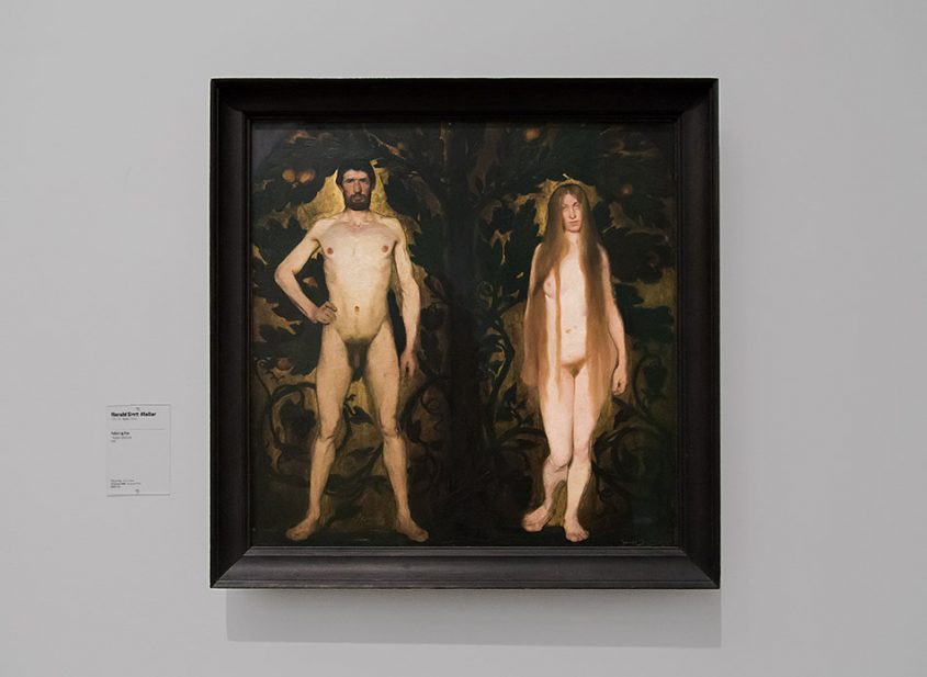 Fabian Fröhlich, Kopenhagen, Statens Museum for Kunst, Harald Slott-Møller, Adam und Eva