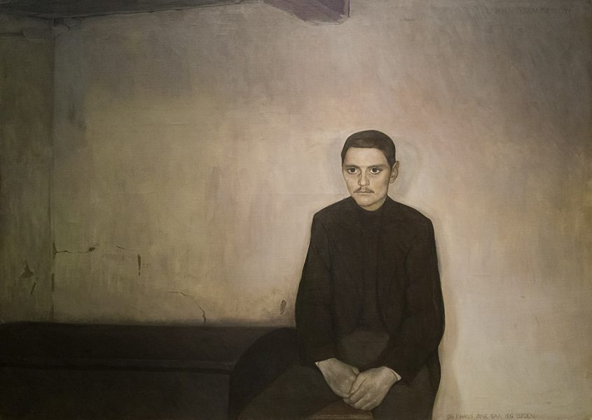 Fabian Fröhlich, Kopenhagen, Statens Museum for Kunst, Ejnar Nielsen, Og i hans øjne så jeg døden