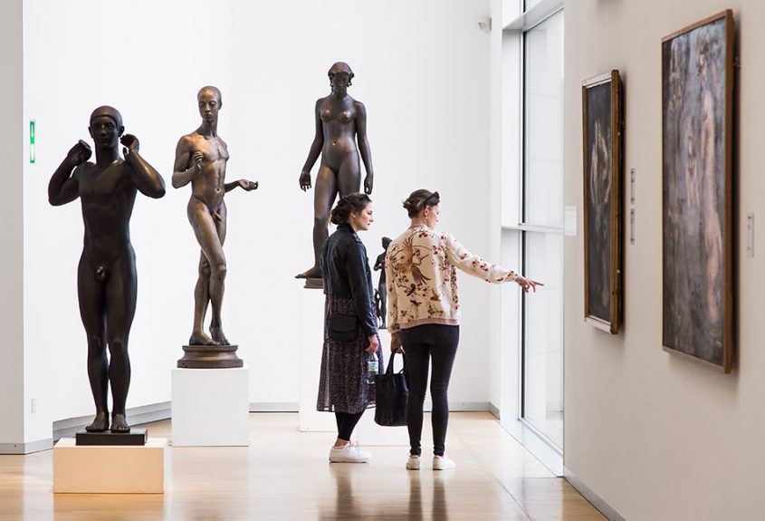 Fabian Fröhlich, Kopenhagen, Statens Museum for Kunst, Svend Rathsack, The Man; Johnnes Bjerg, Abyssinian and Primavera