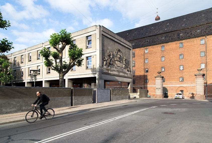 Fabian Fröhlich, Kopenhagen, Relief from an 18th century warehouse at the north end of Toldbodgade
