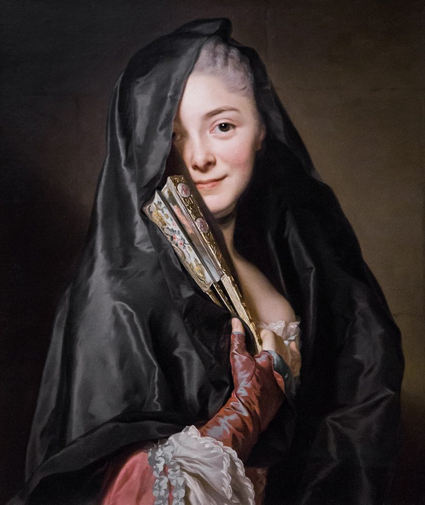 Nationalmuseum Stockholm, Alexander Roslin, The Lady with the Veil. The Artist's Wife Marie Suzanne Giroust