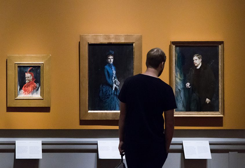 Nationalmuseum Stockholm, Anders Zorn, Anders Zorn, Portraits Mrs. Nora Armitage and Mr. Dunthorne II