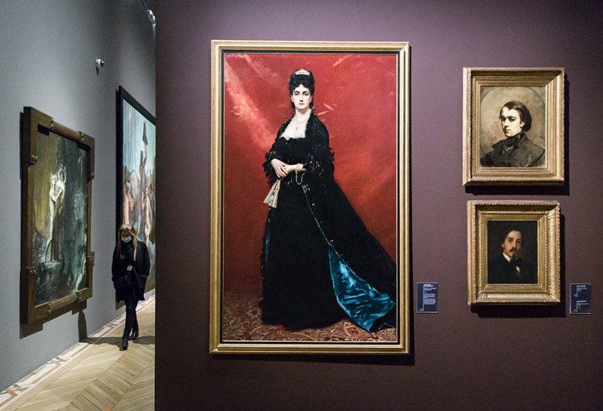 Marseille, Musée des Beaux-Arts, Carolus-Durant, Portrait of Madame Goldschmidt