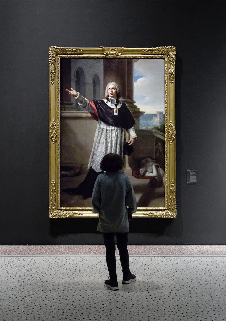 Marseille, Musée des Beaux-Arts, Jérôme-Martin Langlois, Portrait of Monseigneur de Belunce