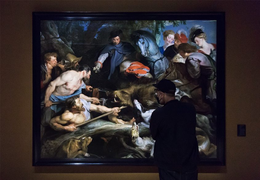 Marseille, Musée des Beaux-Arts, Pierre-Paul Rubens, La chasse au sanglier