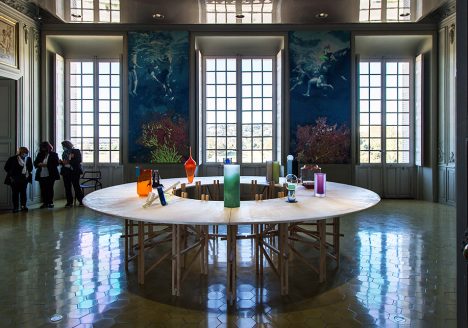 Marseille, Château Borély – Musée des Arts décoratifs, de la Faïence et de la Mode, Grand Salon, Exhibition "Souffles : 10 designers. 10 ans. 10 vases"
