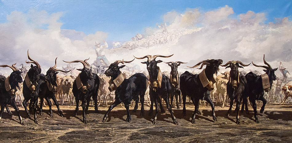 Aix-en-Provence, Musée Granet, Émile Charles Joseph Loubon, Let Us Take out the Herd