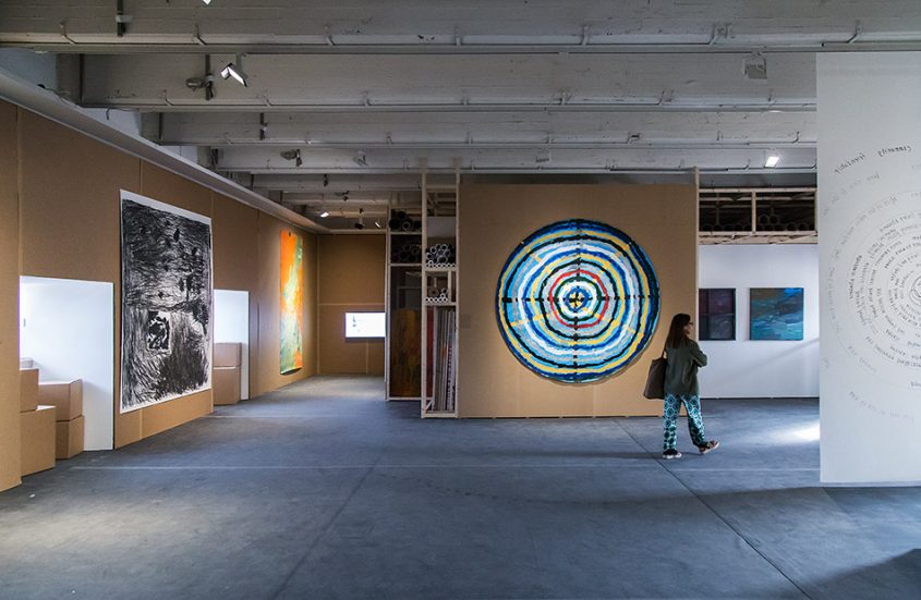 Kassel, documenta fifteen, Project Art Works, exhibition room (Fridericianum)