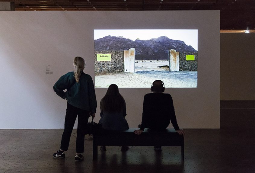 12. Berlin Biennale für zeitgenössische Kunst, Ammar Bouras, 24°3′55″N 5°3′23″E (Akademie der Künste, Hanseatenweg)