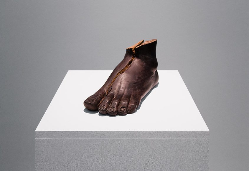 12. Berlin Biennale für zeitgenössische Kunst, Prabhakar Kamble, Broken Foot Moses März, series of maps (Akademie der Künste, Pariser Platz)