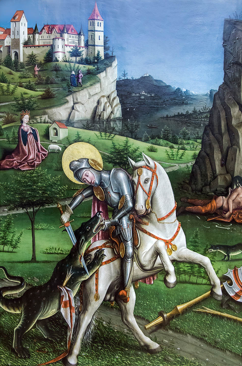 Kunstmuseum Basel, Master of Sierentz, Saint George Fighting with the Dragon