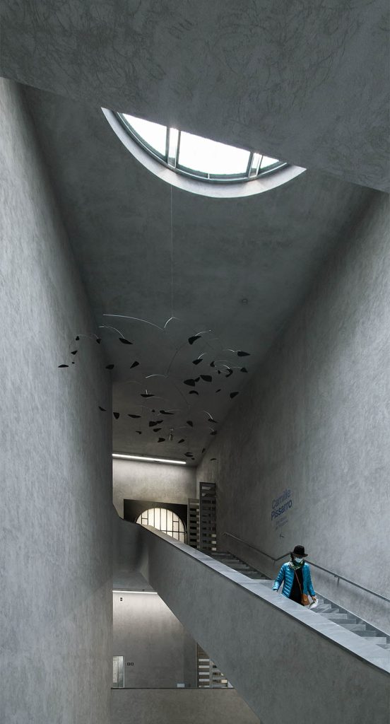 Kunstmuseum Basel, Treppenhaus im Neubau