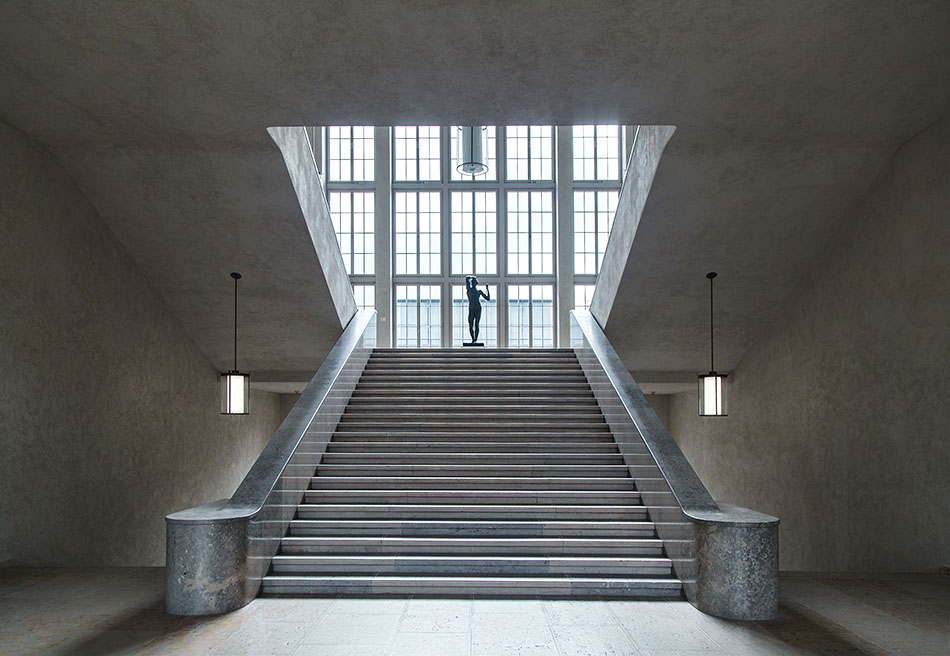 Kunstmuseum Basel, Treppenhaus, Rodin
