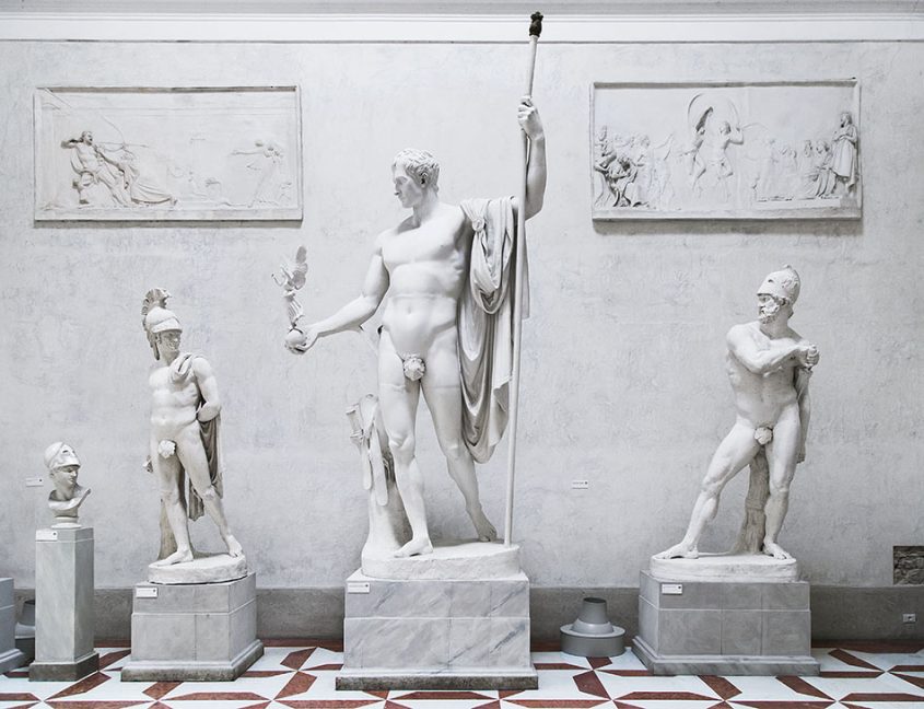 Possagno, Museo Gypsotheca Antonio Canova,Hector / Napoleon as Mars the Peacemaker / Ajax