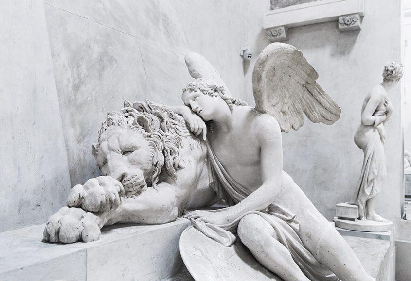 Possagno, Museo Gypsotheca Antonio Canova, Cenotaph for Marie Christine of Austria