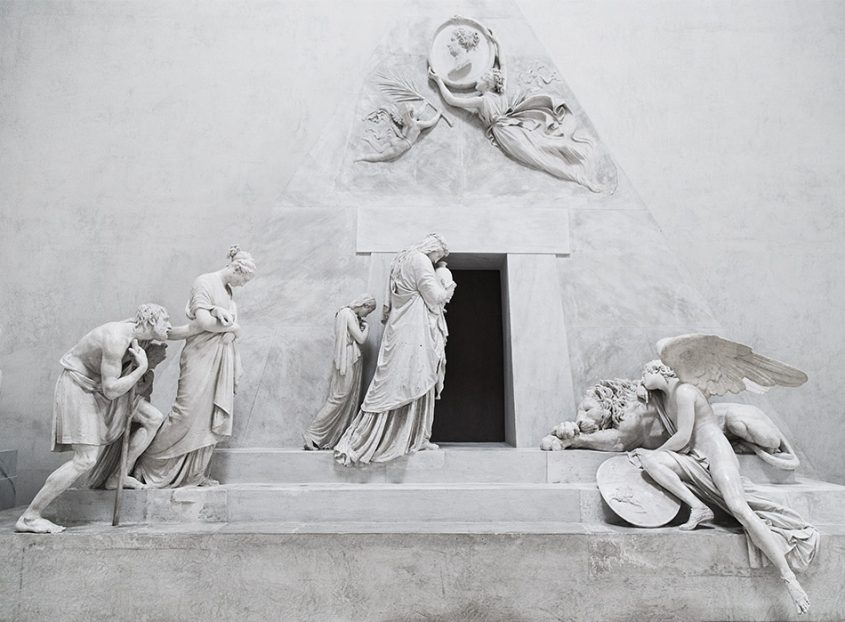 Possagno, Museo Gypsotheca Antonio Canova, Cenotaph for Marie Christine of Austria