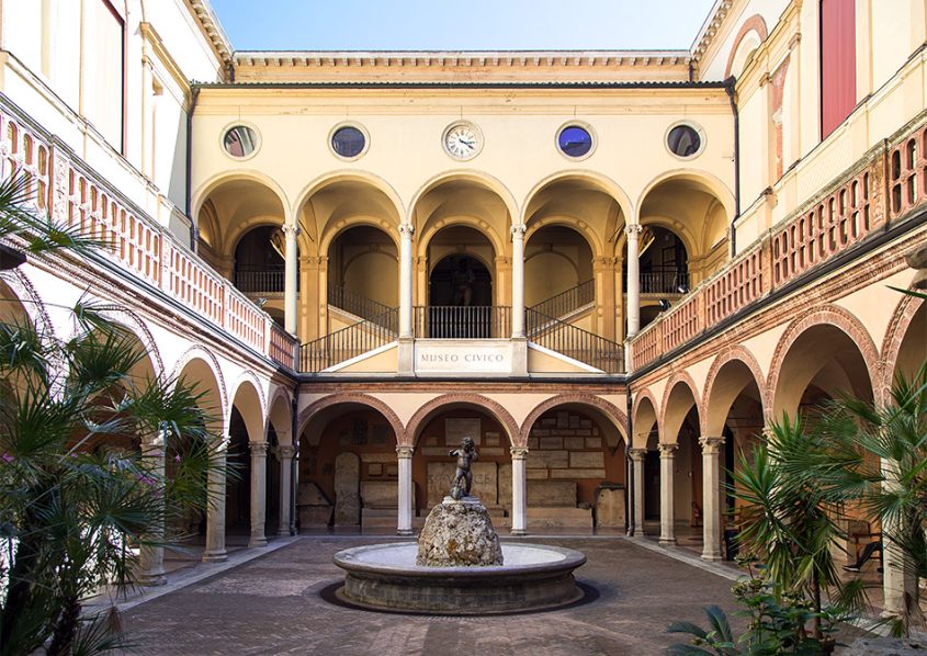 Bologna, Museo Civico Archeologico, Courtyard