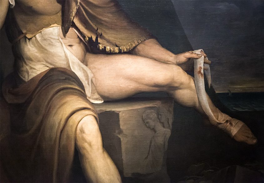 Pinacoteca Nazionale di Bologna, James Barry, Philoctetes on the Island of Lemnos