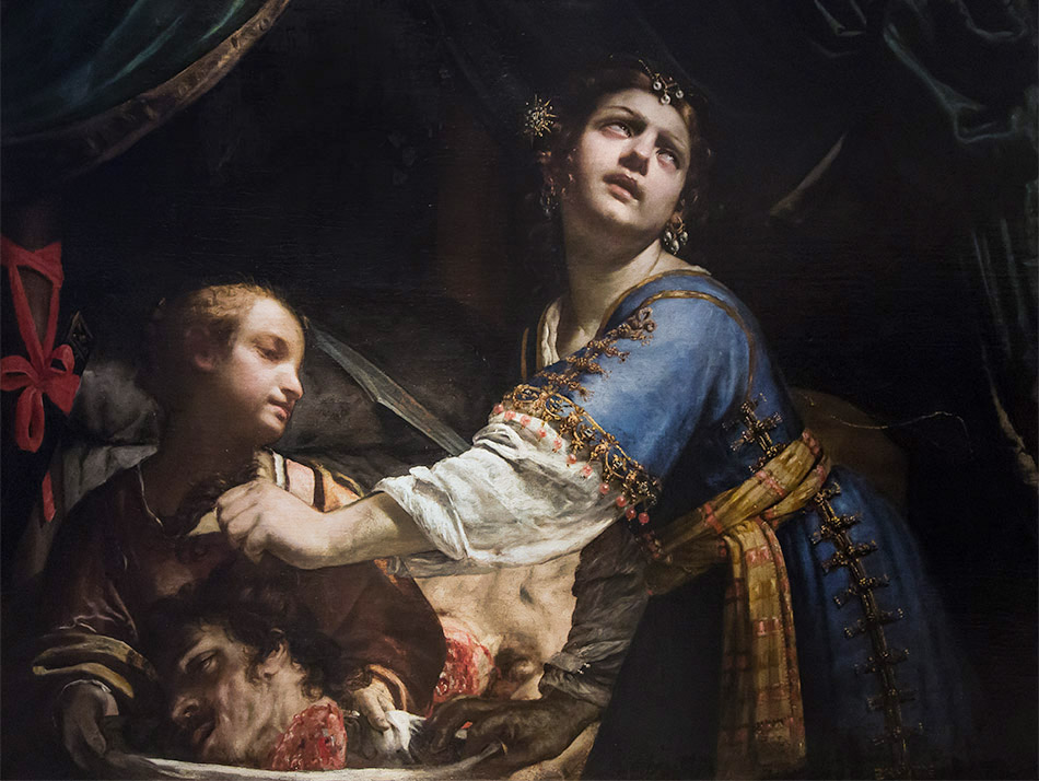 Pinacoteca Nazionale di Bologna, Guido Cagnacci, Judith with the Head of Holofernes