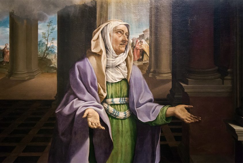 Pinacoteca Nazionale di Bologna, Bartolomeo Cesi, St. Anne And The Immaculate Conception